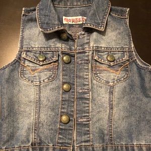 Girls Jean Vest